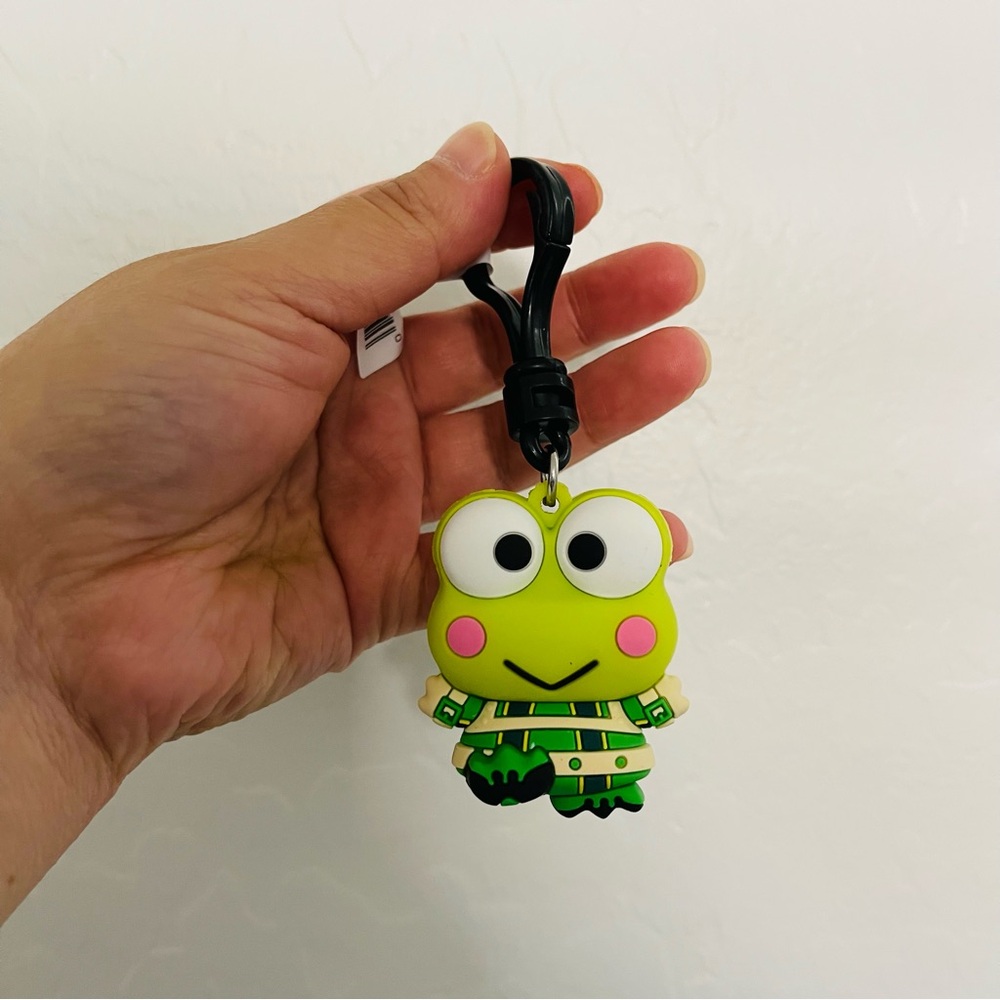 🌹 My Hero Academia x Sanrio Characters Figural Bag Clip - Keroppi